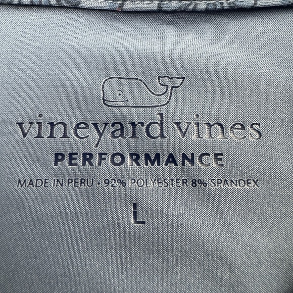 Vineyard Vines Women's Large Floral Printed Performance Shirt Golf Tennis Active - Picture 4 of 8